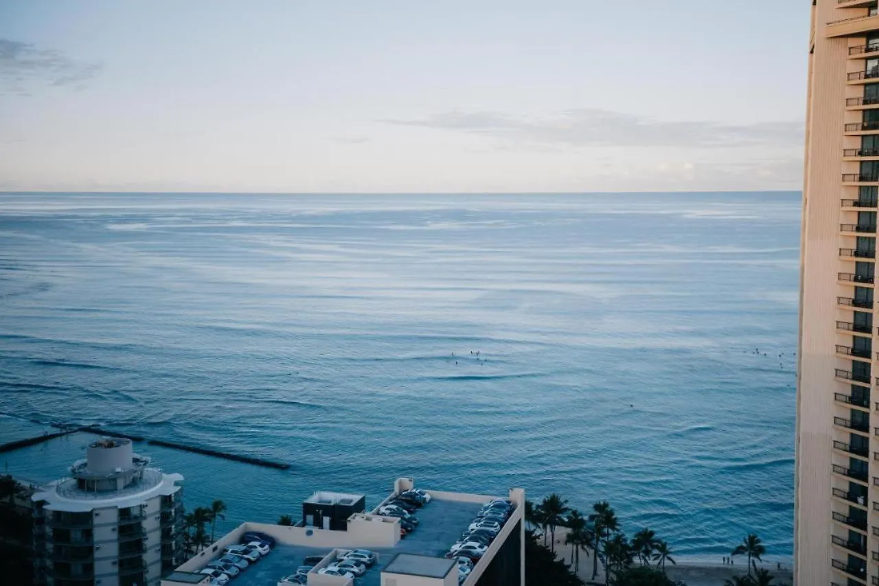 Ocean View 1 Bedroom Corner Unit Steps To Waikiki Beach Honolulu Apartamento